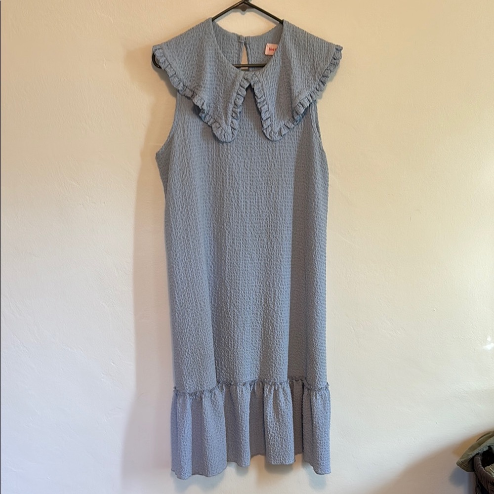 Periwinkle Lisa Says Gah Dress